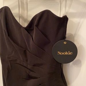 Brand New with tags, Black Nookie Strapless dress